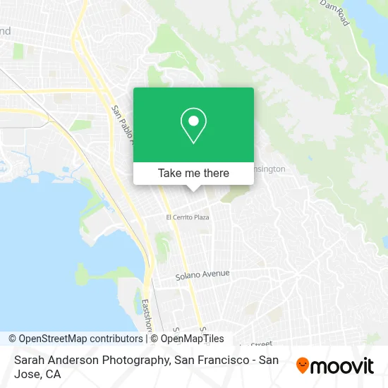 Sarah Anderson Photography map