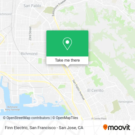 Mapa de Finn Electric