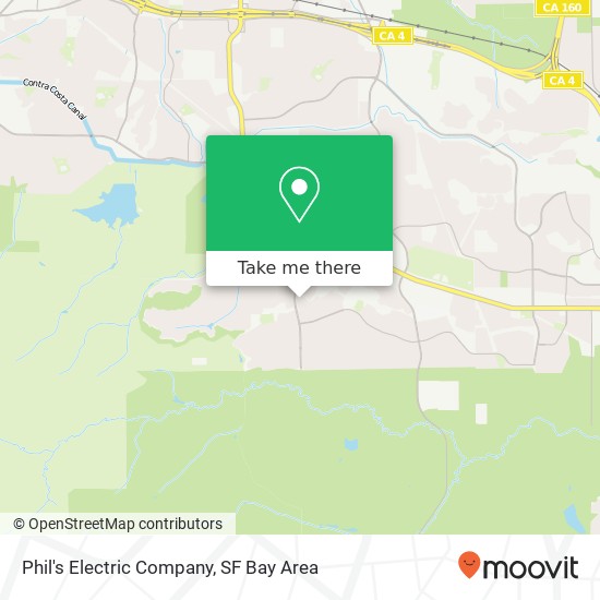 Phil's Electric Company map