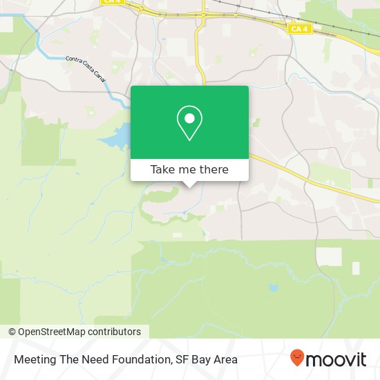 Meeting The Need Foundation map