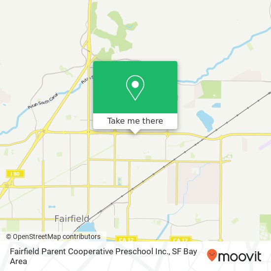 Mapa de Fairfield Parent Cooperative Preschool Inc.