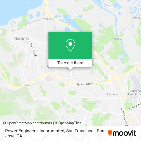 Power Engineers, Incorporated map