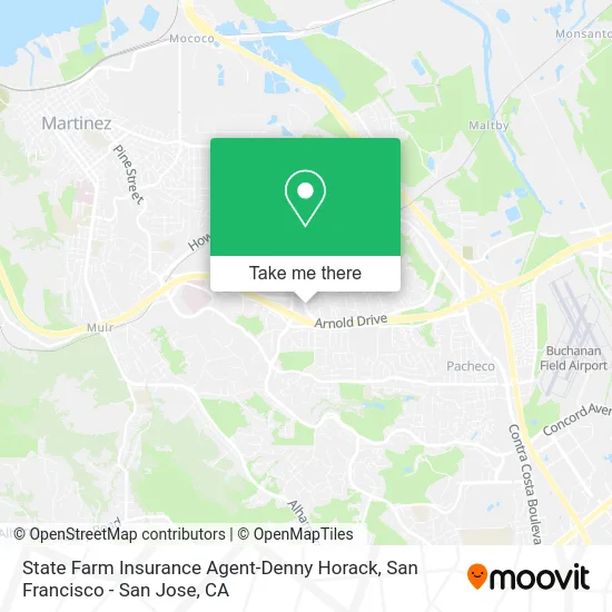 State Farm Insurance Agent-Denny Horack map