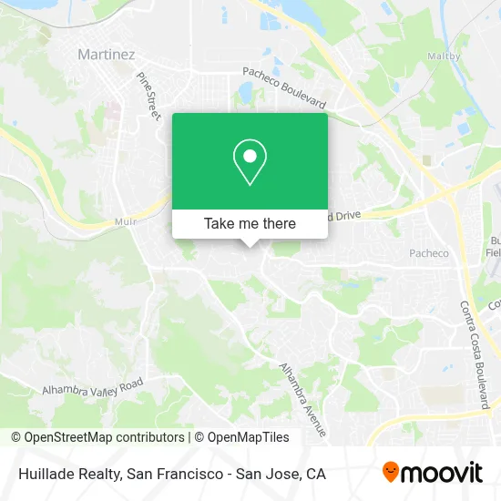 Huillade Realty map