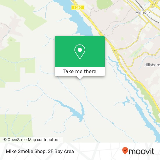 Mike Smoke Shop map