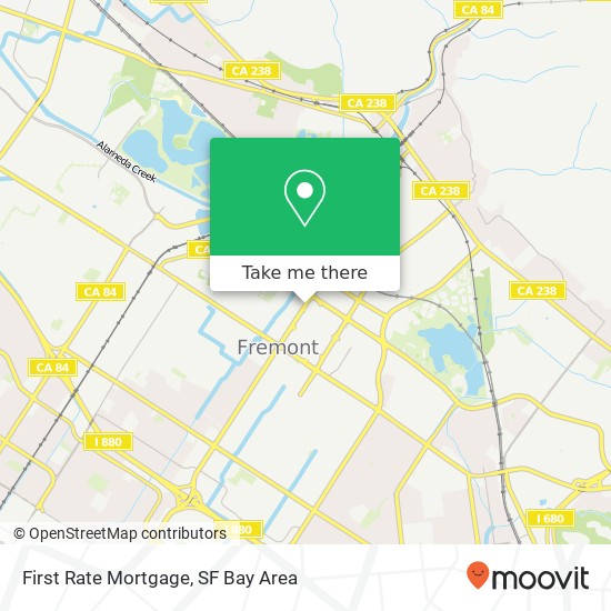 Mapa de First Rate Mortgage