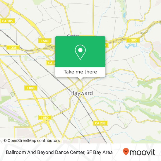 Mapa de Ballroom And Beyond Dance Center