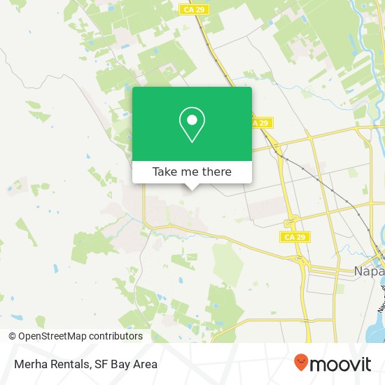 Merha Rentals map