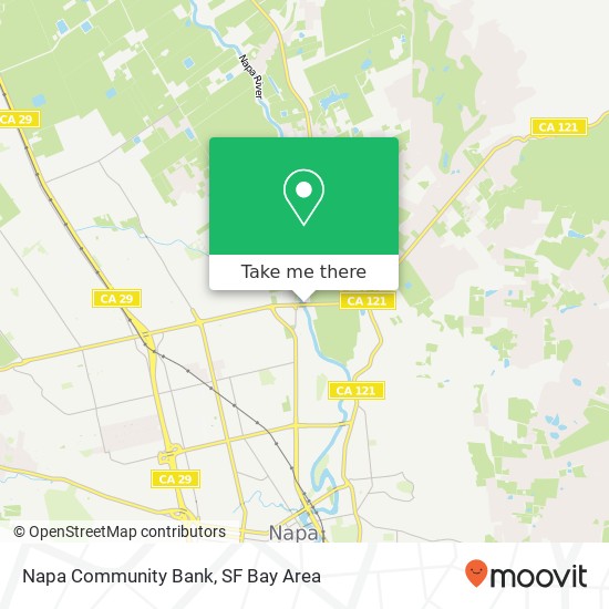 Napa Community Bank map