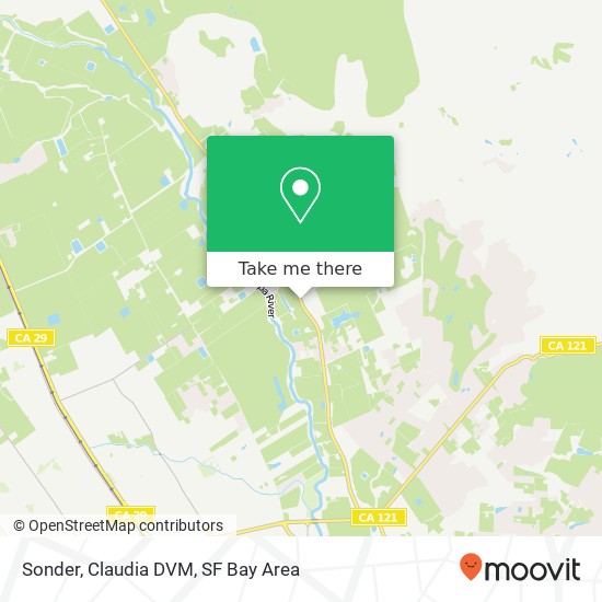 Sonder, Claudia DVM map