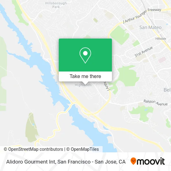 Alidoro Gourment Int map