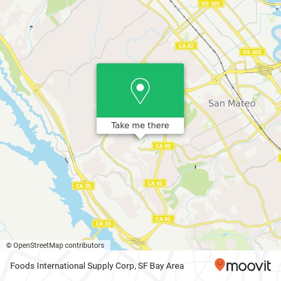 Mapa de Foods International Supply Corp