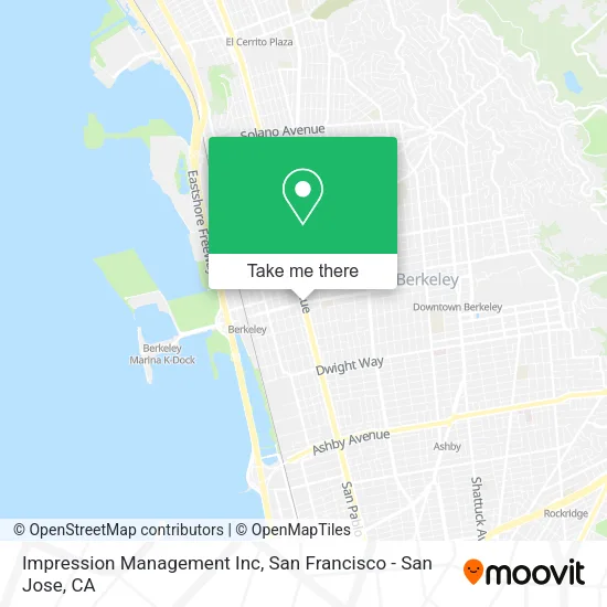 Impression Management Inc map