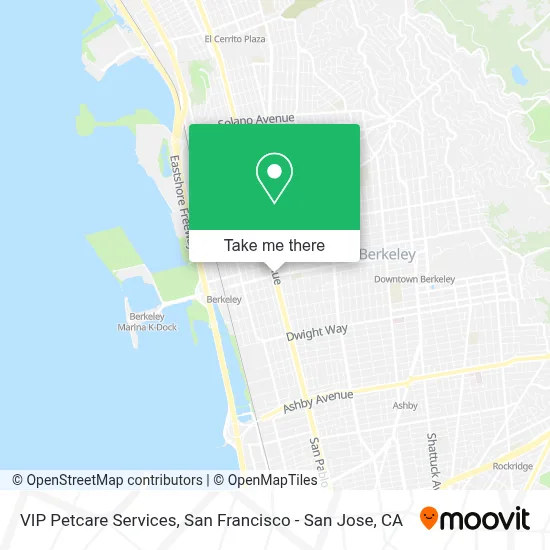 VIP Petcare Services map