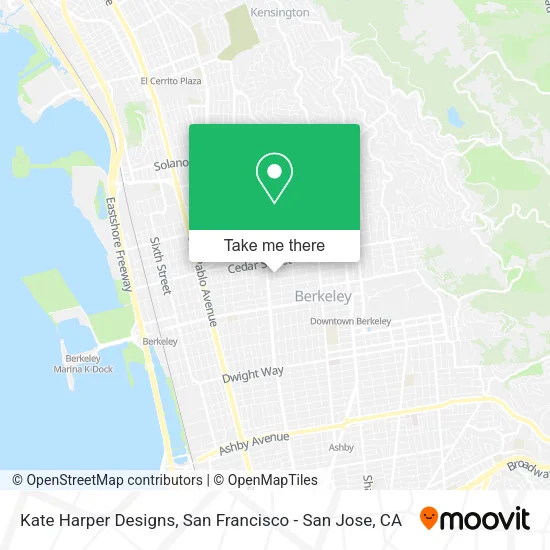 Mapa de Kate Harper Designs