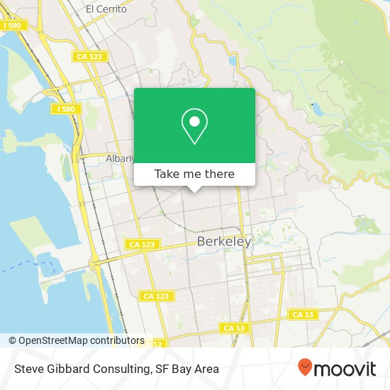 Steve Gibbard Consulting map