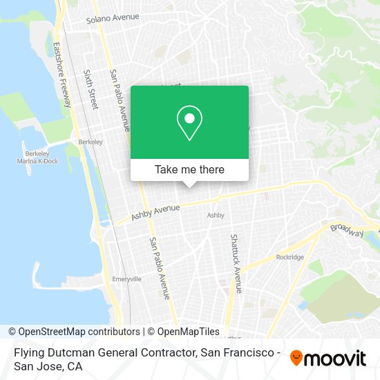 Flying Dutcman General Contractor map