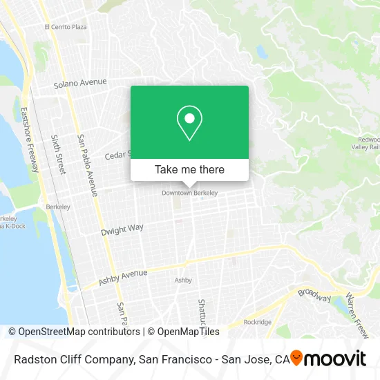 Mapa de Radston Cliff Company