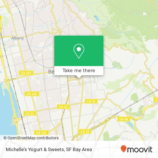 Mapa de Michelle's Yogurt & Sweets