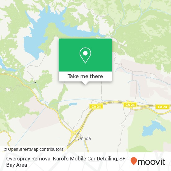 Overspray Removal Karol's Mobile Car Detailing map