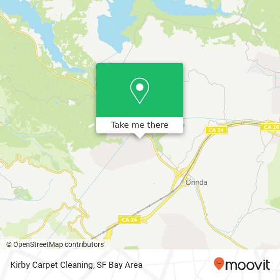 Mapa de Kirby Carpet Cleaning