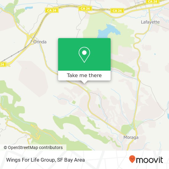 Wings For Life Group map