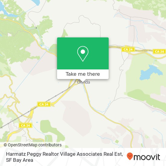 Mapa de Harmatz Peggy Realtor Village Associates Real Est