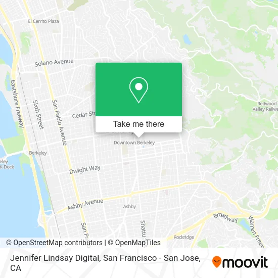 Jennifer Lindsay Digital map