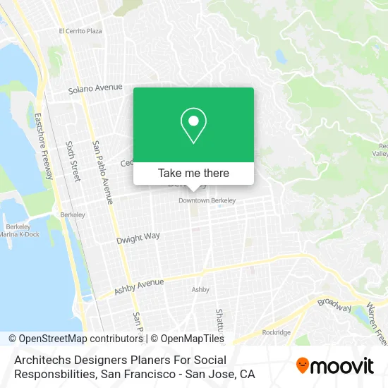 Architechs Designers Planers For Social Responsbilities map