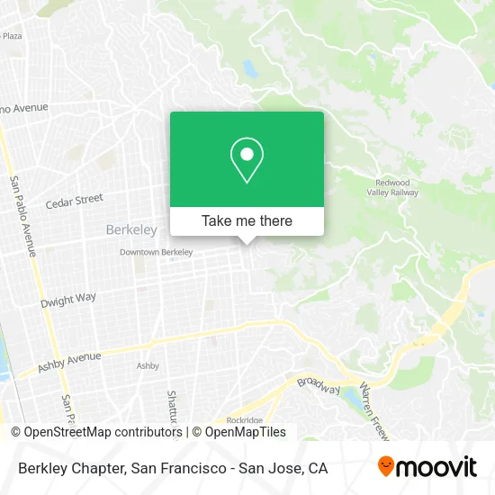 Mapa de Berkley Chapter