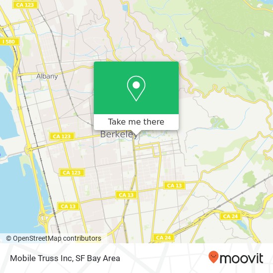 Mobile Truss Inc map