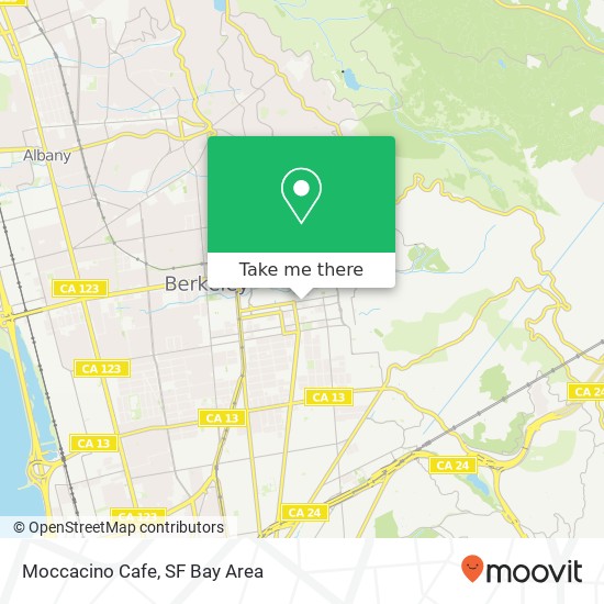 Moccacino Cafe map
