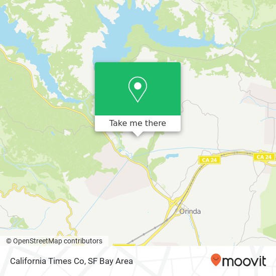 Mapa de California Times Co