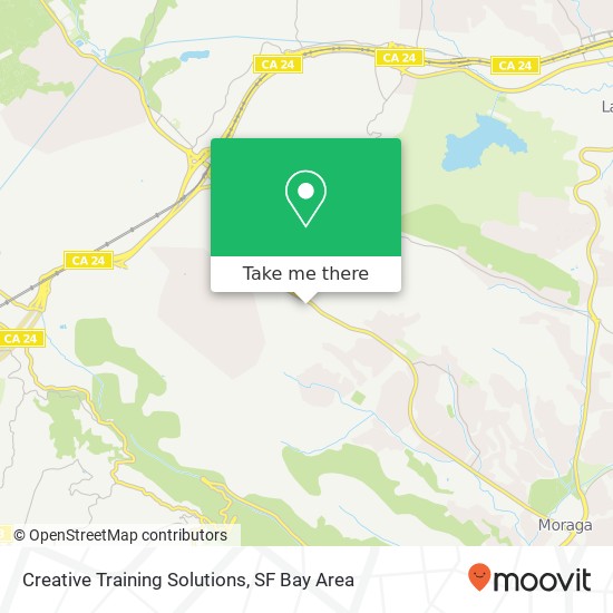 Creative Training Solutions map