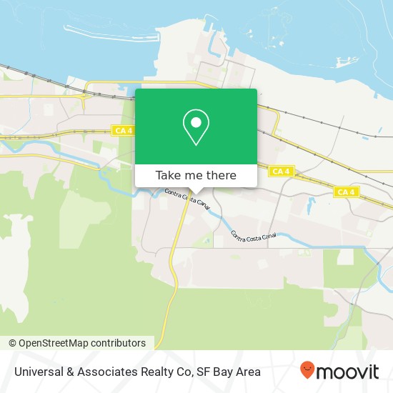 Universal & Associates Realty Co map