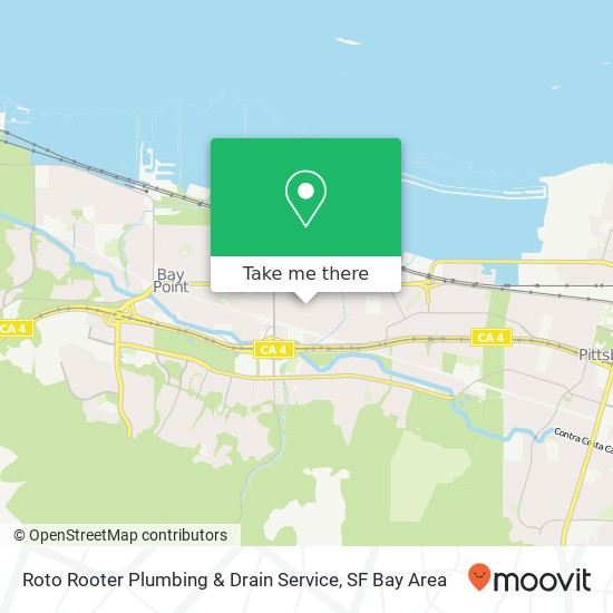 Mapa de Roto Rooter Plumbing & Drain Service