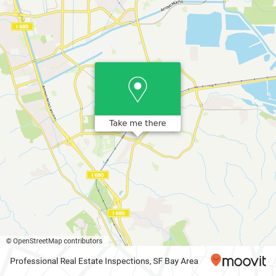 Professional Real Estate Inspections map