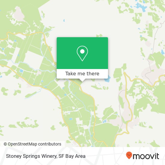 Mapa de Stoney Springs Winery