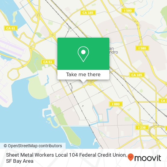 Sheet Metal Workers Local 104 Federal Credit Union map