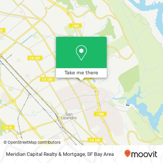 Meridian Capital Realty & Mortgage map