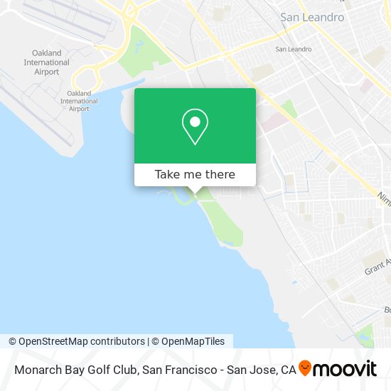 Monarch Bay Golf Club map