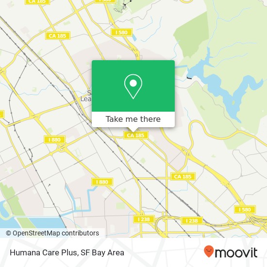 Humana Care Plus map