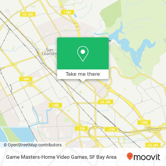 Game Masters-Home Video Games map