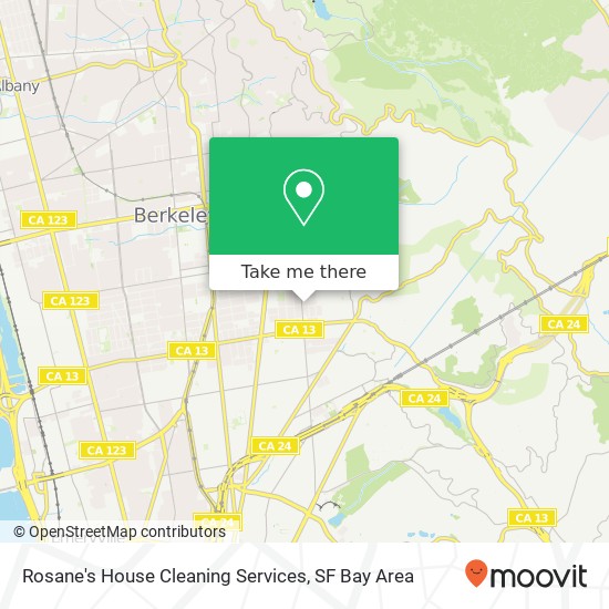 Rosane's House Cleaning Services map