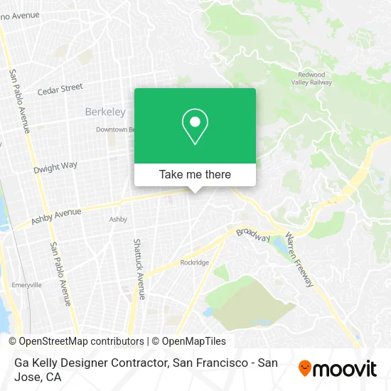 Ga Kelly Designer Contractor map