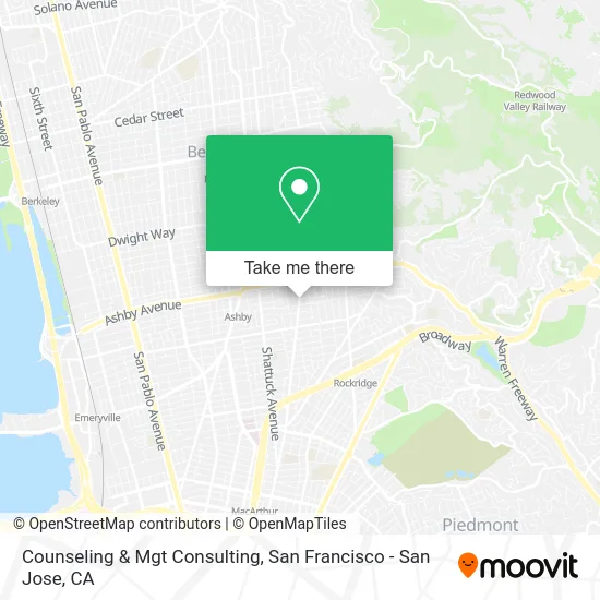 Counseling & Mgt Consulting map