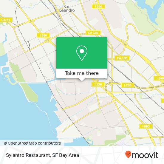 Sylantro Restaurant map