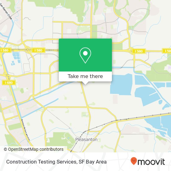 Construction Testing Services map