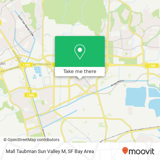 Mall Taubman Sun Valley M map