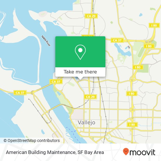 American Building Maintenance map